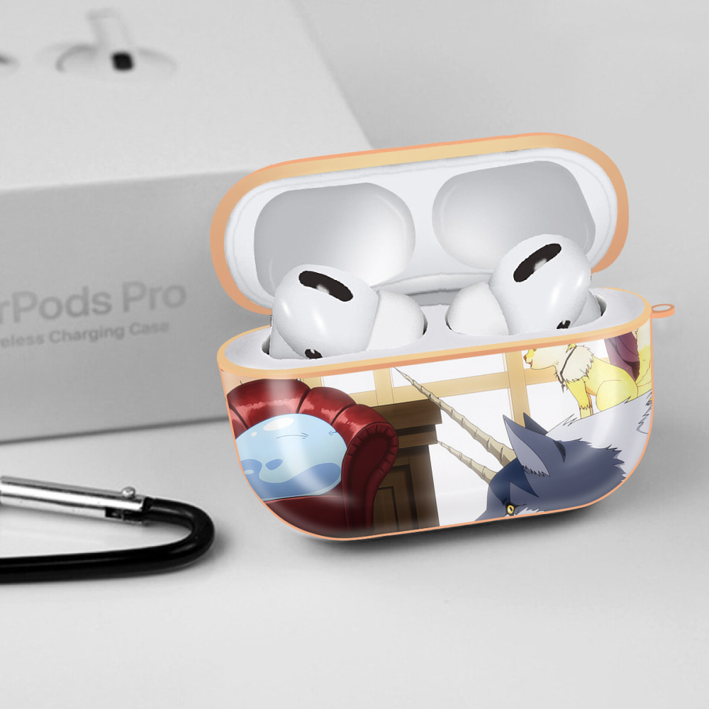 転スラ Regarding Reincarnated to Slime 【AirPods Pro用】ハードシェル保護ケース｜耐衝撃・防指紋・カラビナ付き商品仕様
