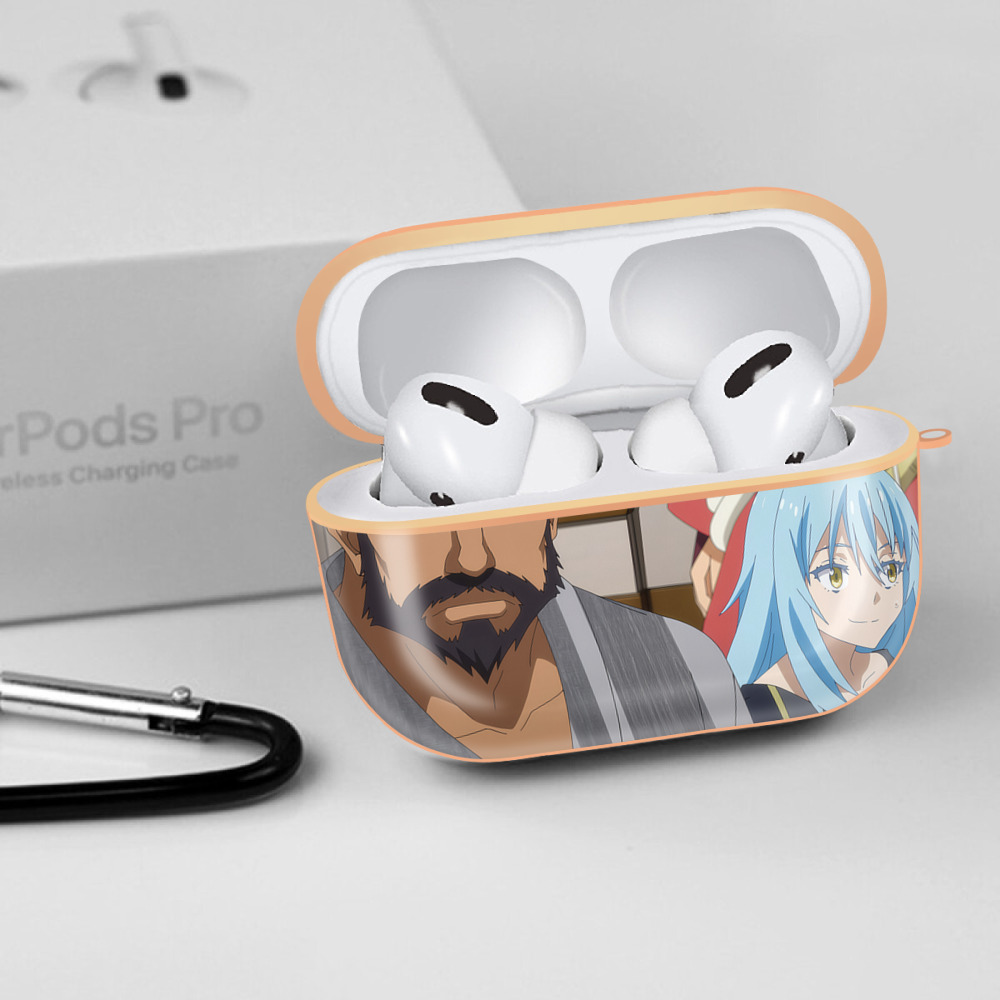 転スラ Regarding Reincarnated to Slime 【AirPods Pro用】ハードシェル保護ケース｜耐衝撃・防指紋・カラビナ付き商品仕様