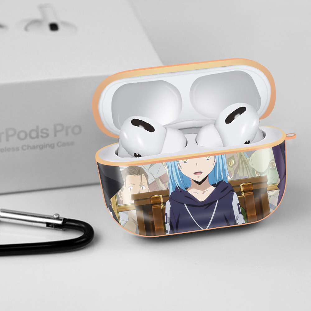 転スラ Regarding Reincarnated to Slime 【AirPods Pro用】ハードシェル保護ケース｜耐衝撃・防指紋・カラビナ付き商品仕様