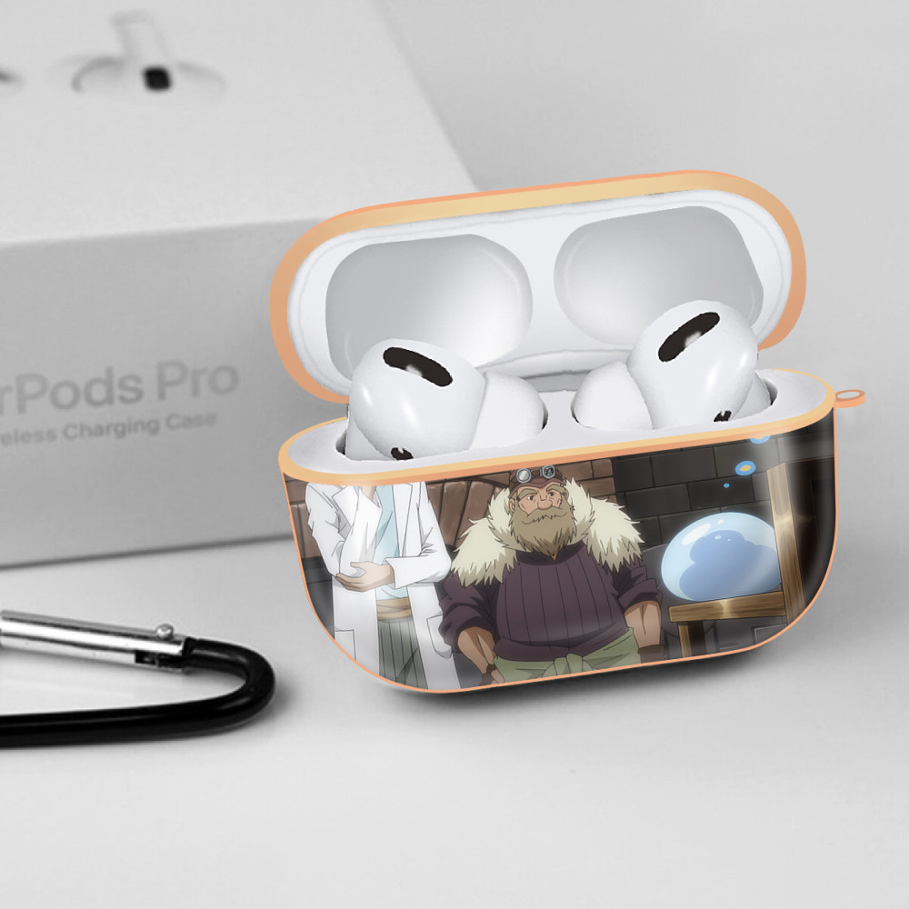 転スラ Regarding Reincarnated to Slime 【AirPods Pro用】ハードシェル保護ケース｜耐衝撃・防指紋・カラビナ付き商品仕様