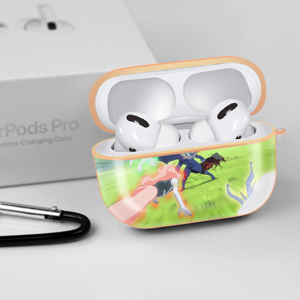 転スラ Regarding Reincarnated to Slime 【AirPods Pro用】ハードシェル保護ケース｜耐衝撃・防指紋・カラビナ付き商品仕様