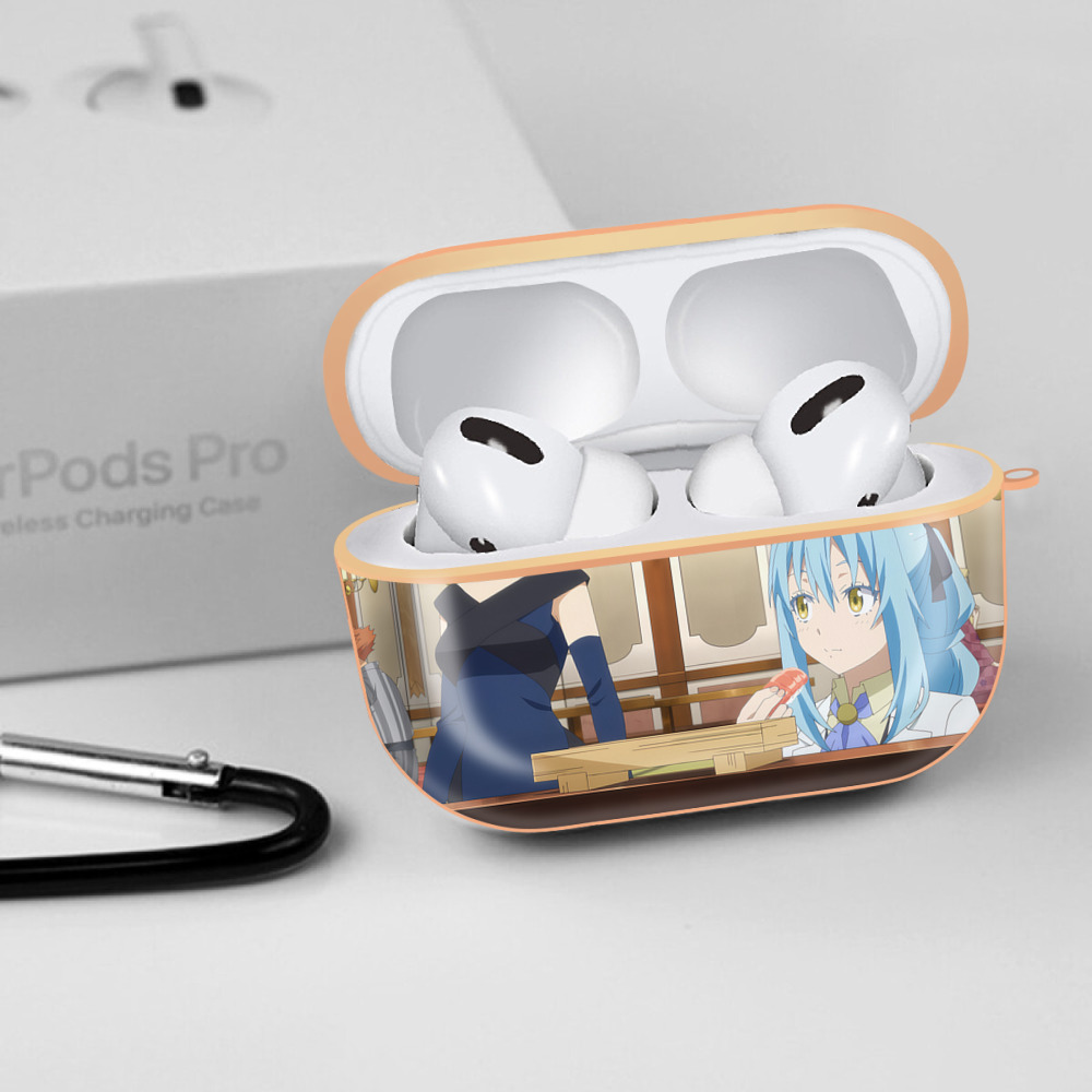 転スラ Regarding Reincarnated to Slime 【AirPods Pro用】ハードシェル保護ケース｜耐衝撃・防指紋・カラビナ付き商品仕様