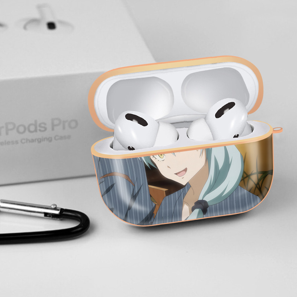 転スラ Regarding Reincarnated to Slime 【AirPods Pro用】ハードシェル保護ケース｜耐衝撃・防指紋・カラビナ付き商品仕様