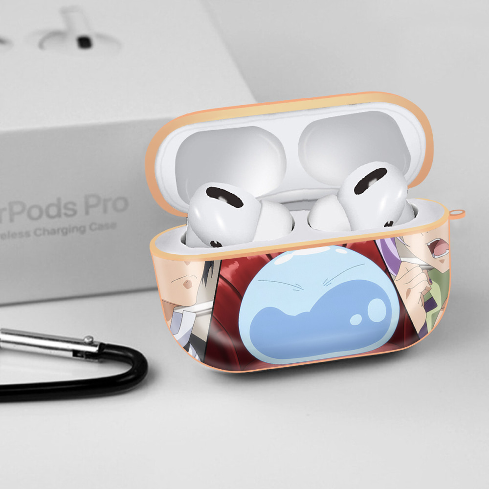 転スラ Regarding Reincarnated to Slime 【AirPods Pro用】ハードシェル保護ケース｜耐衝撃・防指紋・カラビナ付き商品仕様