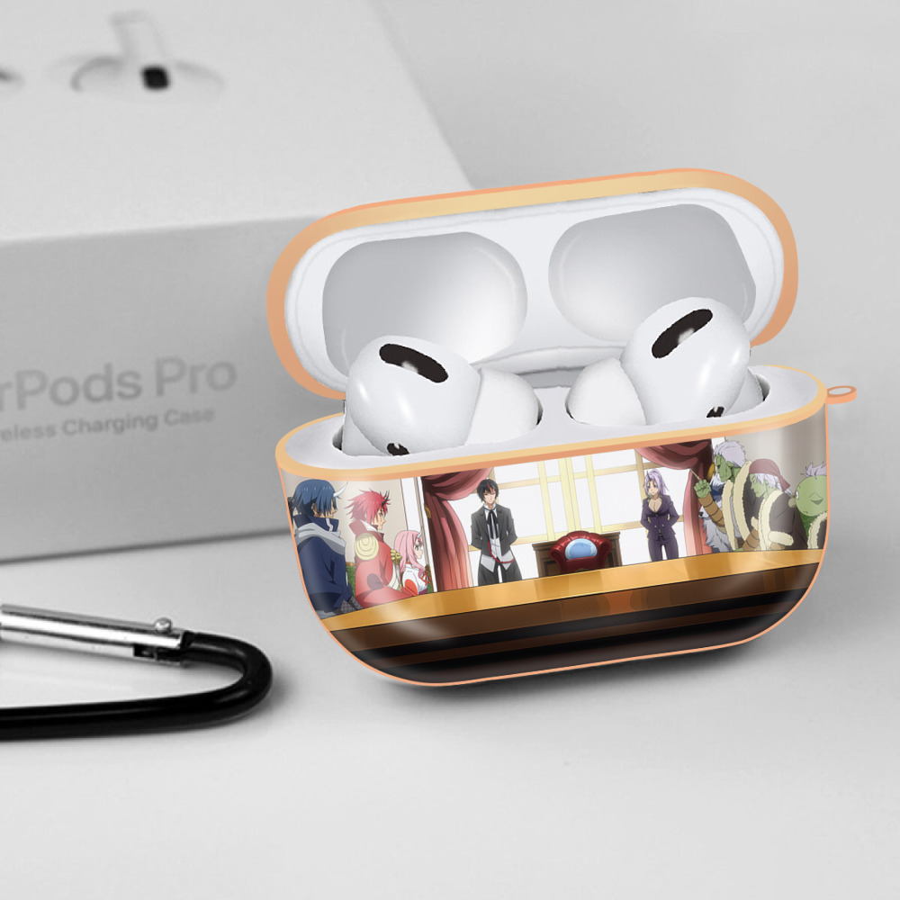 転スラ Regarding Reincarnated to Slime 【AirPods Pro用】ハードシェル保護ケース｜耐衝撃・防指紋・カラビナ付き商品仕様