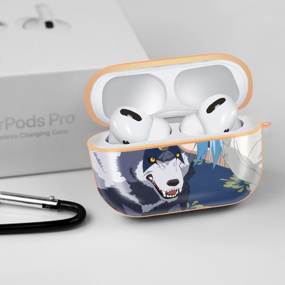 転スラ Regarding Reincarnated to Slime 【AirPods Pro用】ハードシェル保護ケース｜耐衝撃・防指紋・カラビナ付き商品仕様