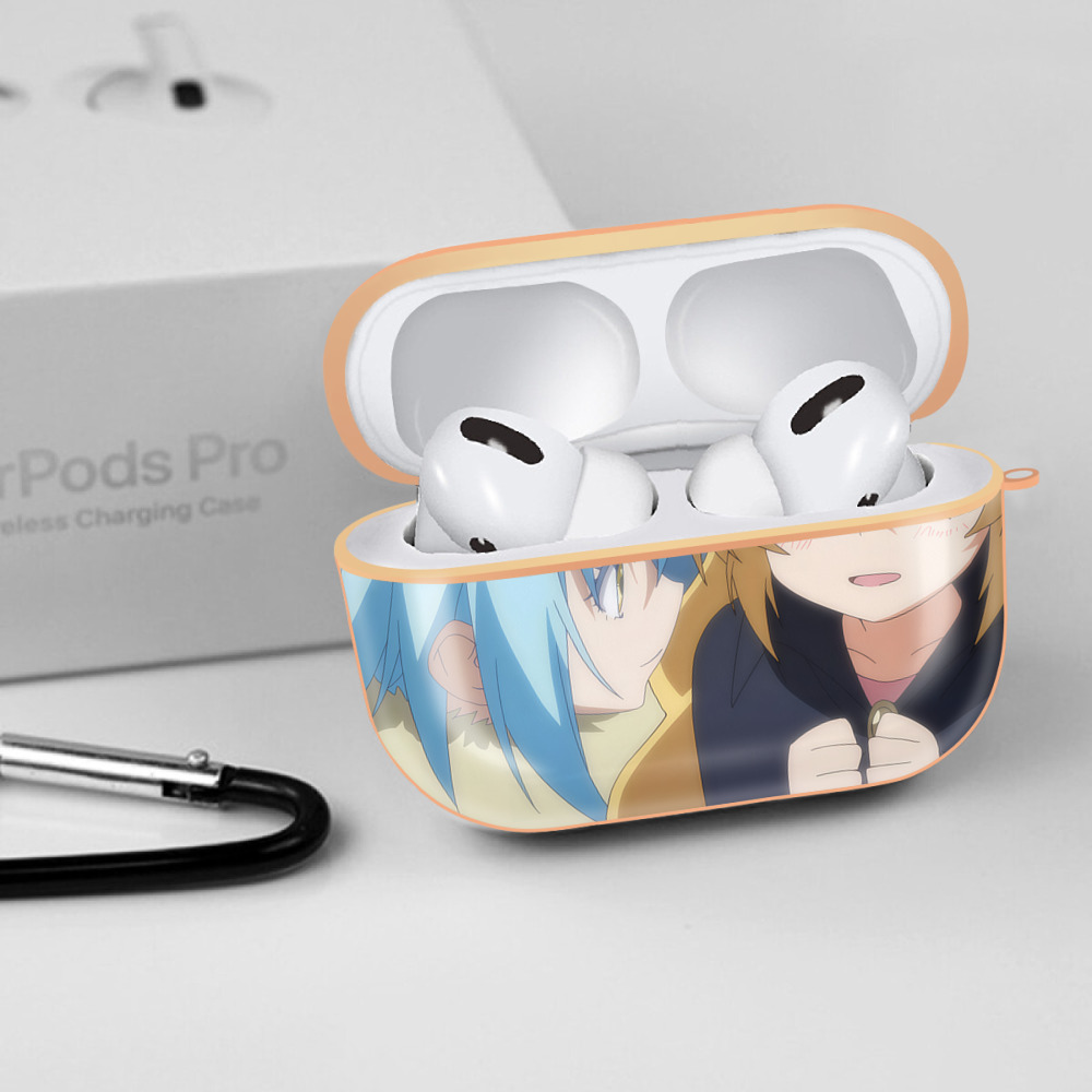 転スラ Regarding Reincarnated to Slime 【AirPods Pro用】ハードシェル保護ケース｜耐衝撃・防指紋・カラビナ付き商品仕様
