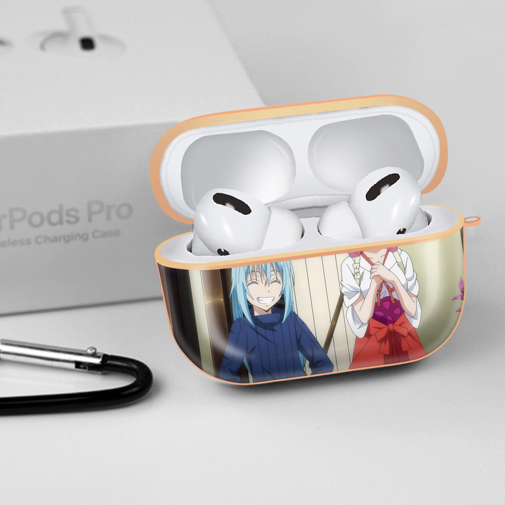 転スラ Regarding Reincarnated to Slime 【AirPods Pro用】ハードシェル保護ケース｜耐衝撃・防指紋・カラビナ付き商品仕様