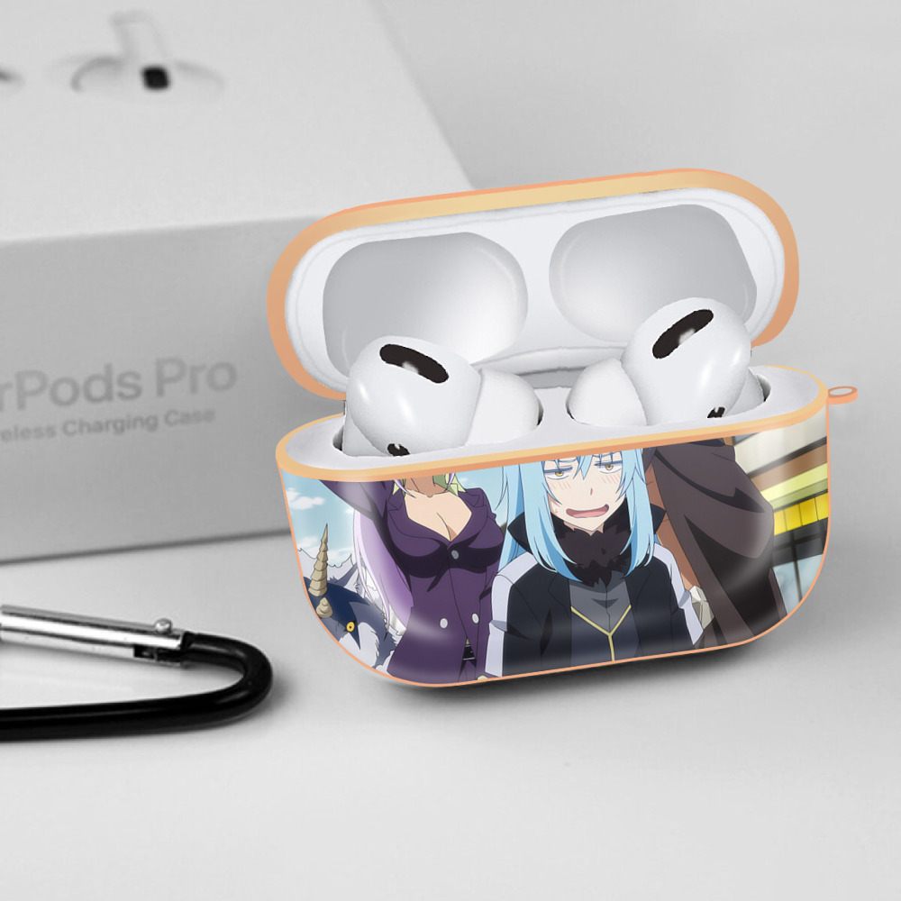 転スラ Regarding Reincarnated to Slime 【AirPods Pro用】ハードシェル保護ケース｜耐衝撃・防指紋・カラビナ付き商品仕様