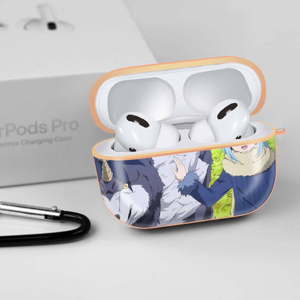 転スラ Regarding Reincarnated to Slime 【AirPods Pro用】ハードシェル保護ケース｜耐衝撃・防指紋・カラビナ付き商品仕様