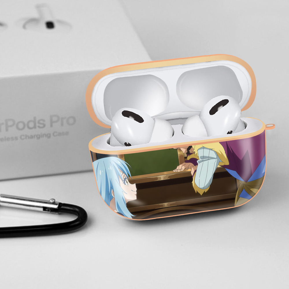 転スラ Regarding Reincarnated to Slime 【AirPods Pro用】ハードシェル保護ケース｜耐衝撃・防指紋・カラビナ付き商品仕様