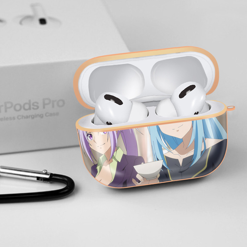 転スラ Regarding Reincarnated to Slime 【AirPods Pro用】ハードシェル保護ケース｜耐衝撃・防指紋・カラビナ付き商品仕様