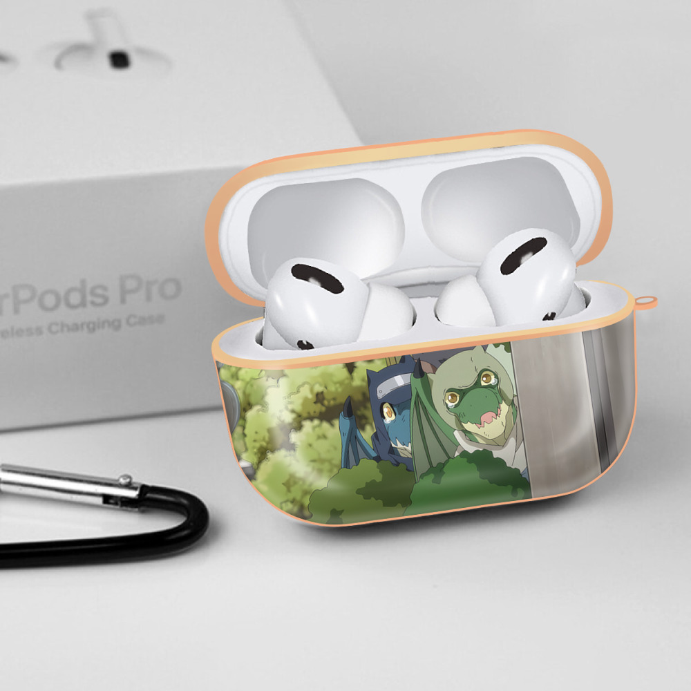 転スラ Regarding Reincarnated to Slime 【AirPods Pro用】ハードシェル保護ケース｜耐衝撃・防指紋・カラビナ付き商品仕様