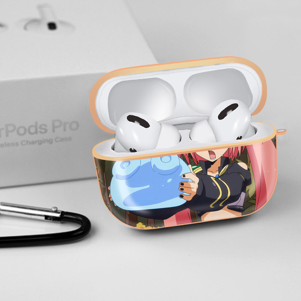 転スラ Regarding Reincarnated to Slime 【AirPods Pro用】ハードシェル保護ケース｜耐衝撃・防指紋・カラビナ付き商品仕様