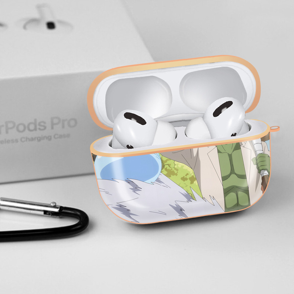 転スラ Regarding Reincarnated to Slime 【AirPods Pro用】ハードシェル保護ケース｜耐衝撃・防指紋・カラビナ付き商品仕様