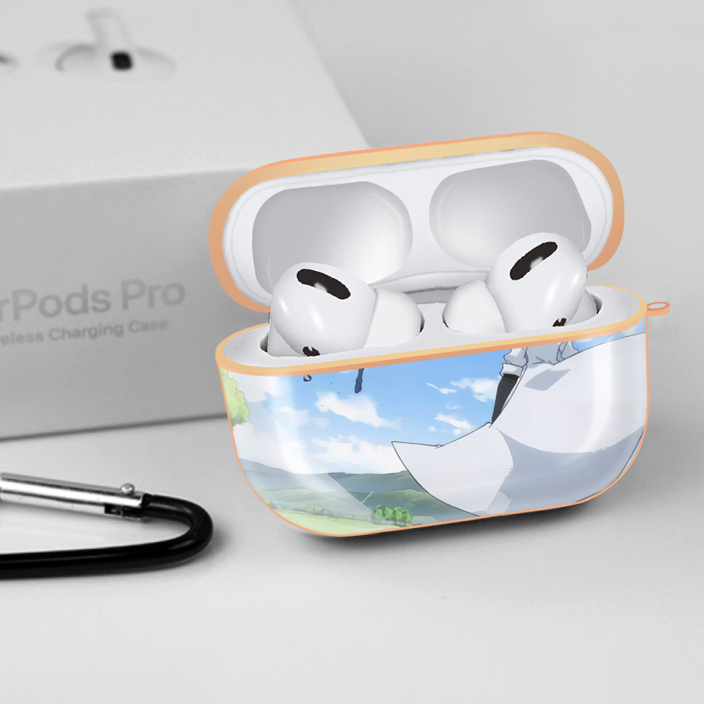 転スラ Regarding Reincarnated to Slime 【AirPods Pro用】ハードシェル保護ケース｜耐衝撃・防指紋・カラビナ付き商品仕様