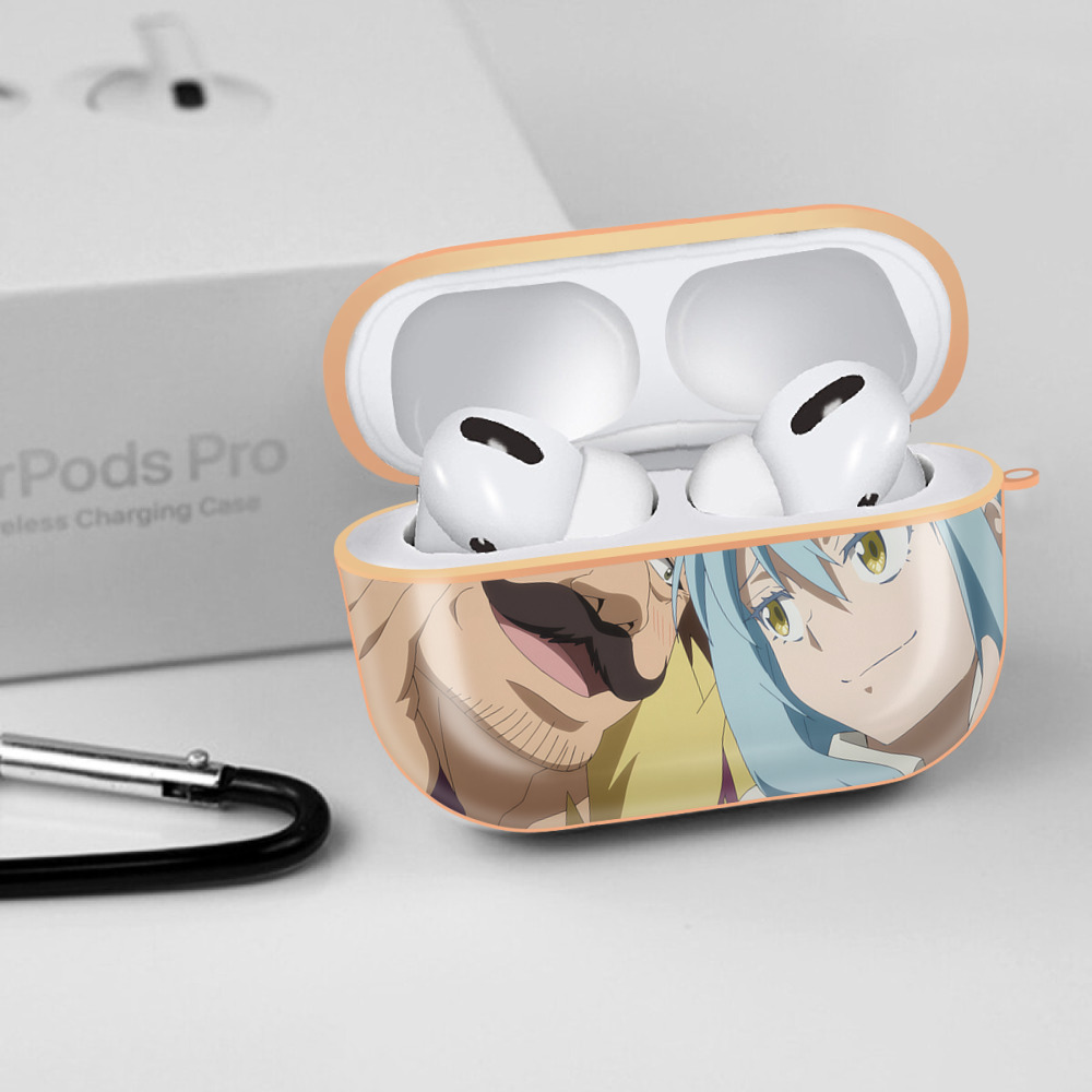 転スラ Regarding Reincarnated to Slime 【AirPods Pro用】ハードシェル保護ケース｜耐衝撃・防指紋・カラビナ付き商品仕様