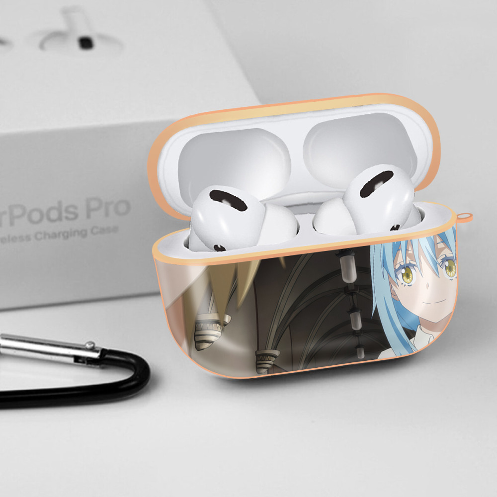 転スラ Regarding Reincarnated to Slime 【AirPods Pro用】ハードシェル保護ケース｜耐衝撃・防指紋・カラビナ付き商品仕様