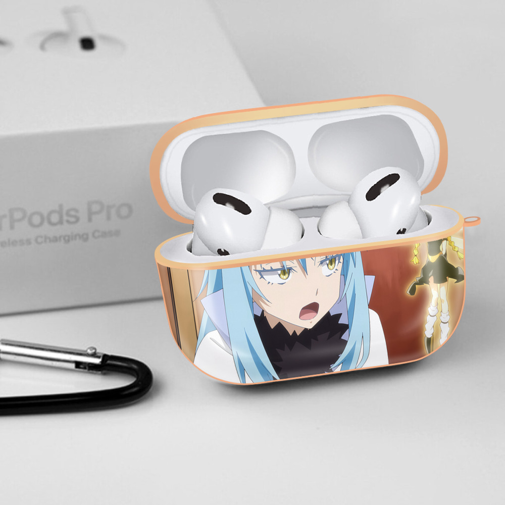 転スラ Regarding Reincarnated to Slime 【AirPods Pro用】ハードシェル保護ケース｜耐衝撃・防指紋・カラビナ付き商品仕様