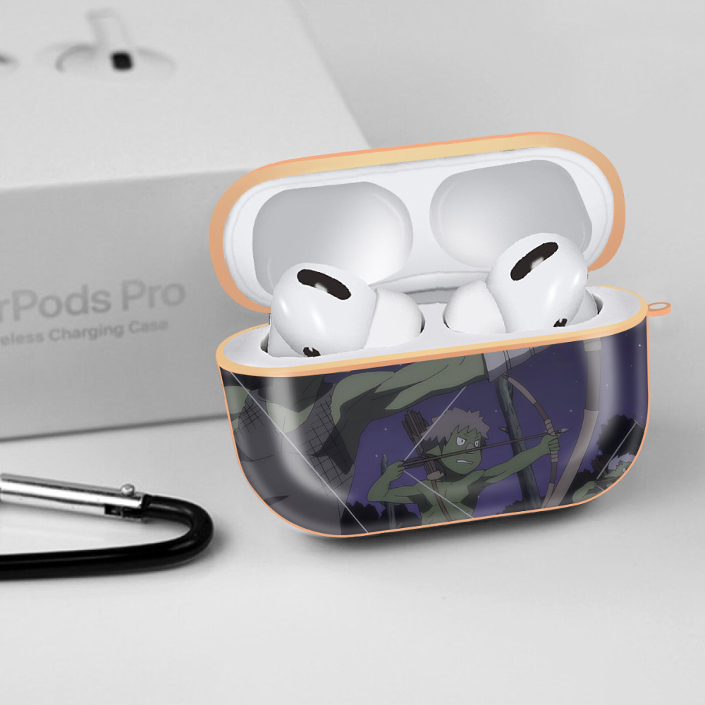 転スラ Regarding Reincarnated to Slime 【AirPods Pro用】ハードシェル保護ケース｜耐衝撃・防指紋・カラビナ付き商品仕様
