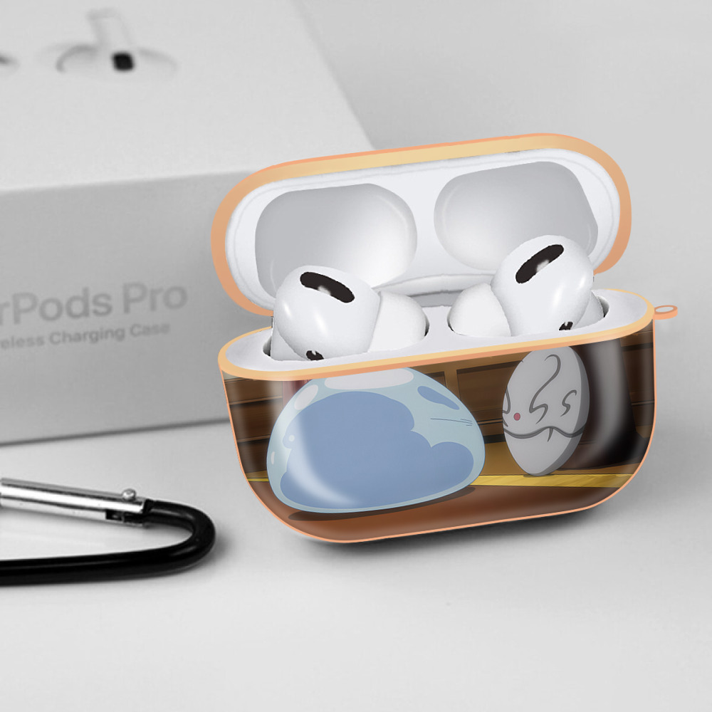 転スラ Regarding Reincarnated to Slime 【AirPods Pro用】ハードシェル保護ケース｜耐衝撃・防指紋・カラビナ付き商品仕様