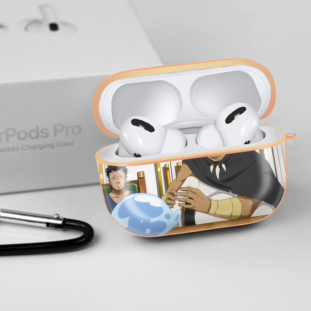 転スラ Regarding Reincarnated to Slime 【AirPods Pro用】ハードシェル保護ケース｜耐衝撃・防指紋・カラビナ付き商品仕様