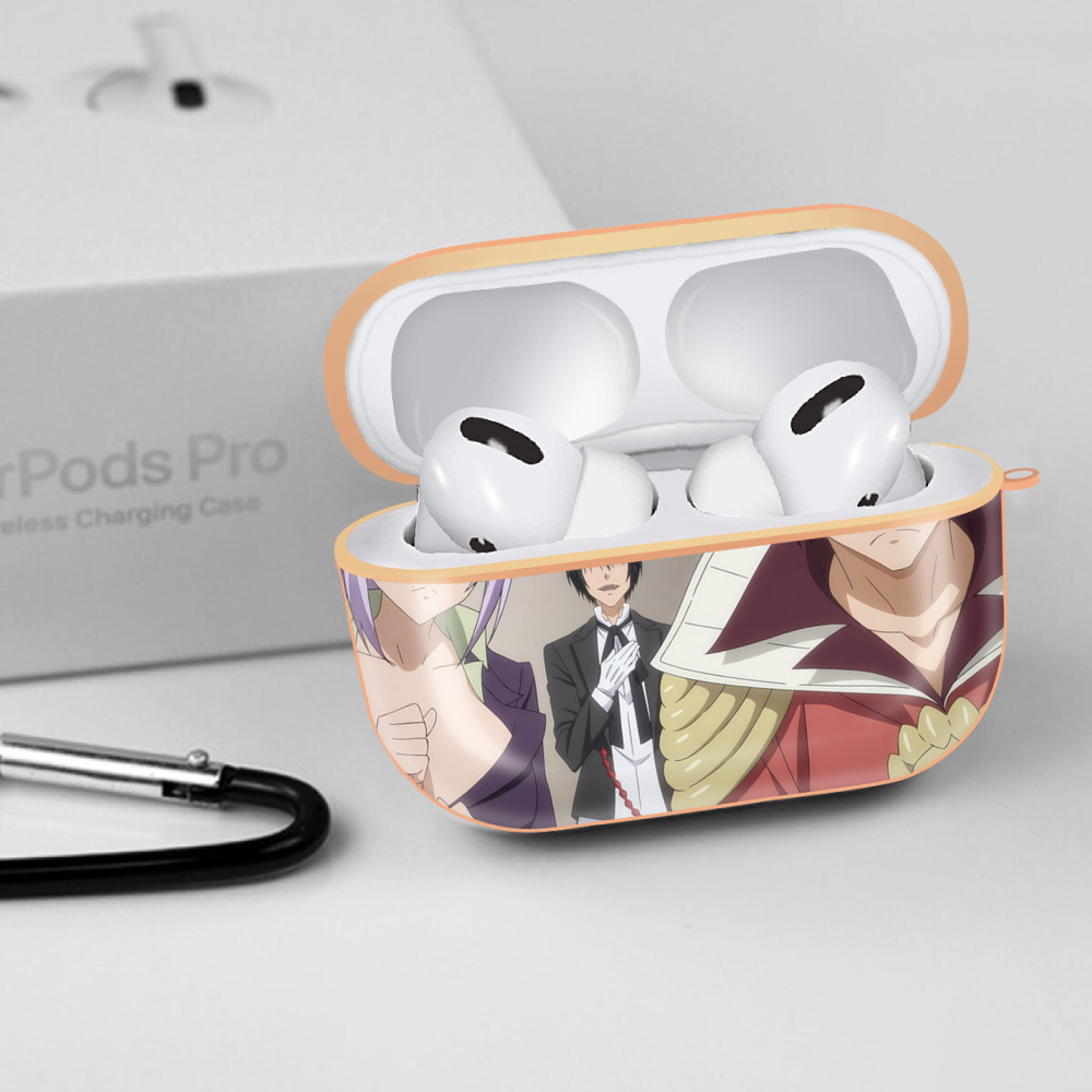 転スラ Regarding Reincarnated to Slime 【AirPods Pro用】ハードシェル保護ケース｜耐衝撃・防指紋・カラビナ付き商品仕様