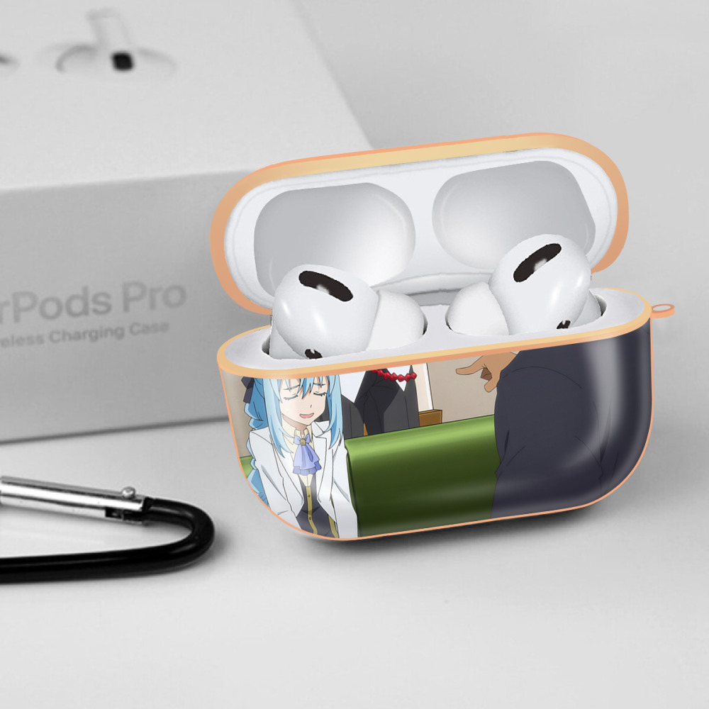 転スラ Regarding Reincarnated to Slime 【AirPods Pro用】ハードシェル保護ケース｜耐衝撃・防指紋・カラビナ付き商品仕様