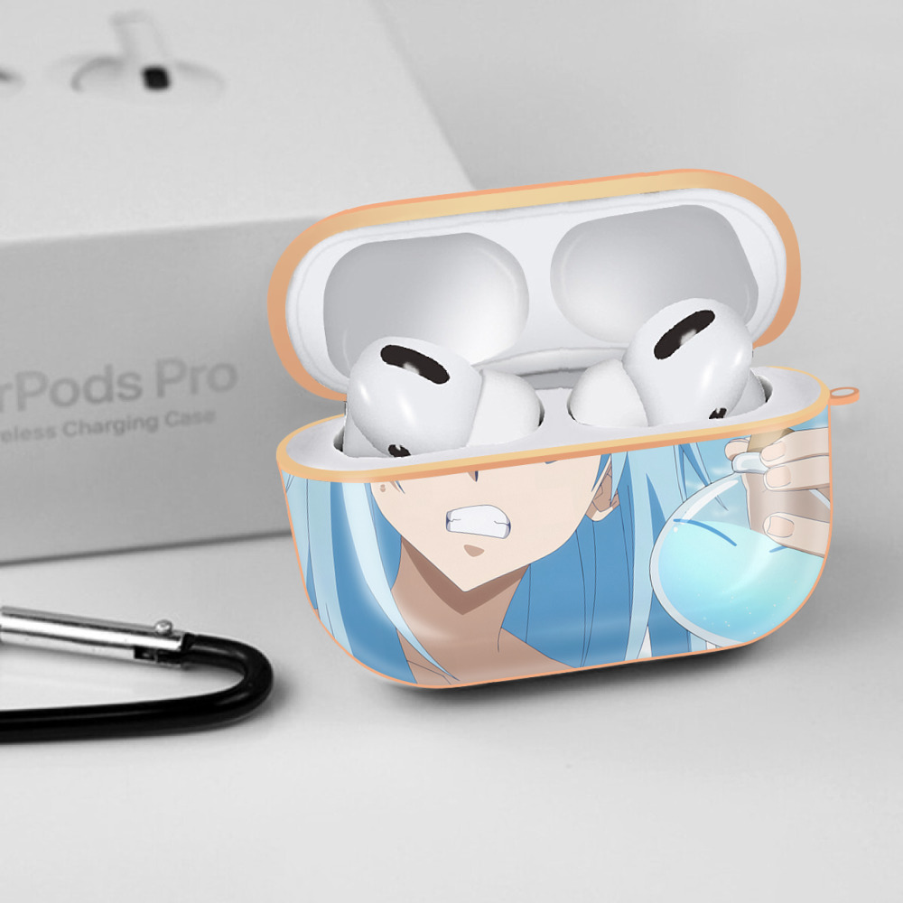 転スラ Regarding Reincarnated to Slime 【AirPods Pro用】ハードシェル保護ケース｜耐衝撃・防指紋・カラビナ付き商品仕様