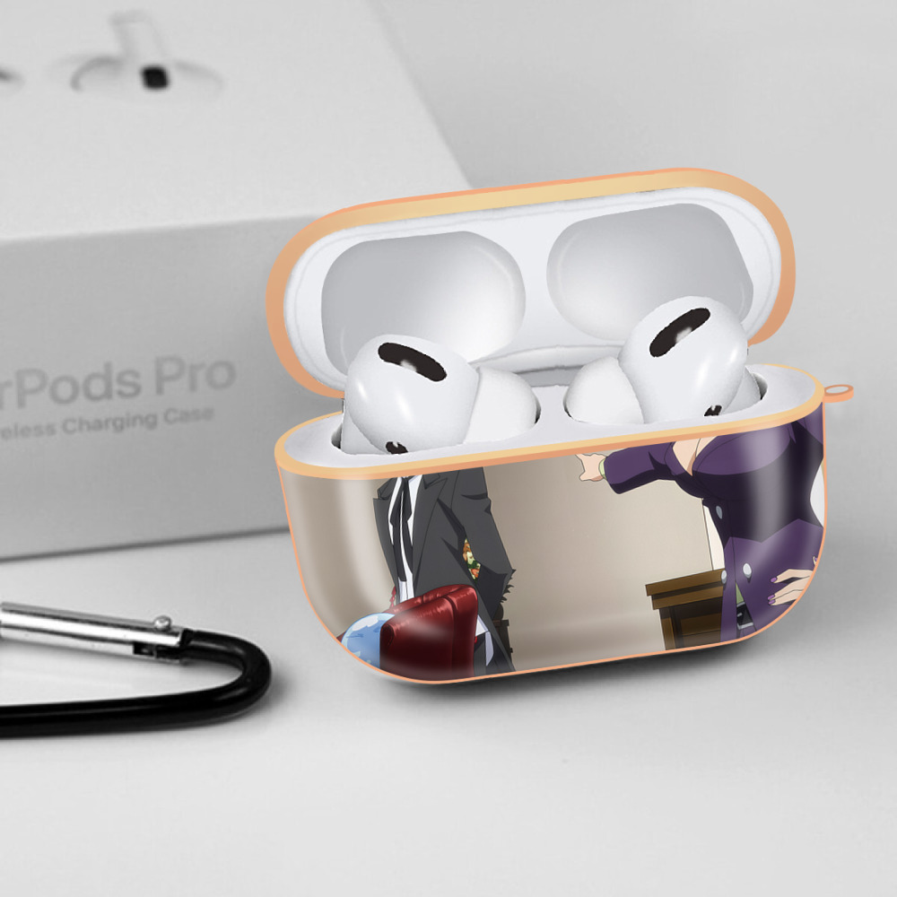 転スラ Regarding Reincarnated to Slime 【AirPods Pro用】ハードシェル保護ケース｜耐衝撃・防指紋・カラビナ付き商品仕様