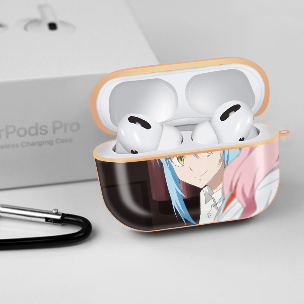 転スラ Regarding Reincarnated to Slime 【AirPods Pro用】ハードシェル保護ケース｜耐衝撃・防指紋・カラビナ付き商品仕様
