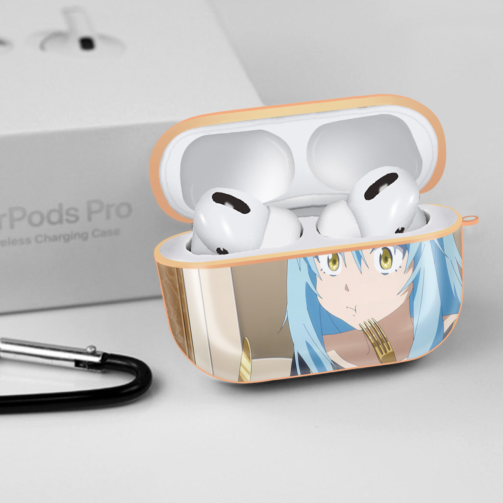 転スラ Regarding Reincarnated to Slime 【AirPods Pro用】ハードシェル保護ケース｜耐衝撃・防指紋・カラビナ付き商品仕様