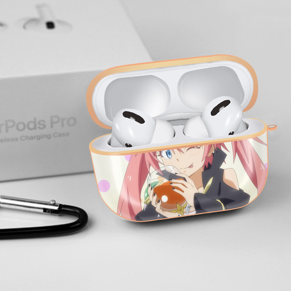 転スラ Regarding Reincarnated to Slime 【AirPods Pro用】ハードシェル保護ケース｜耐衝撃・防指紋・カラビナ付き商品仕様