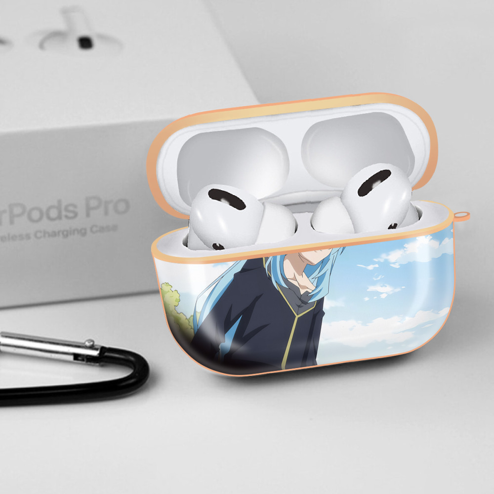 転スラ Regarding Reincarnated to Slime 【AirPods Pro用】ハードシェル保護ケース｜耐衝撃・防指紋・カラビナ付き商品仕様