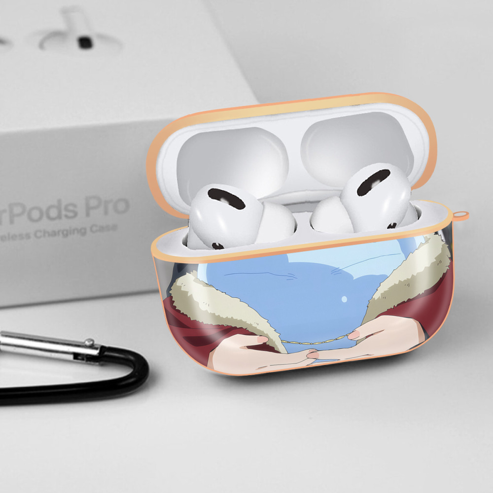 転スラ Regarding Reincarnated to Slime 【AirPods Pro用】ハードシェル保護ケース｜耐衝撃・防指紋・カラビナ付き商品仕様