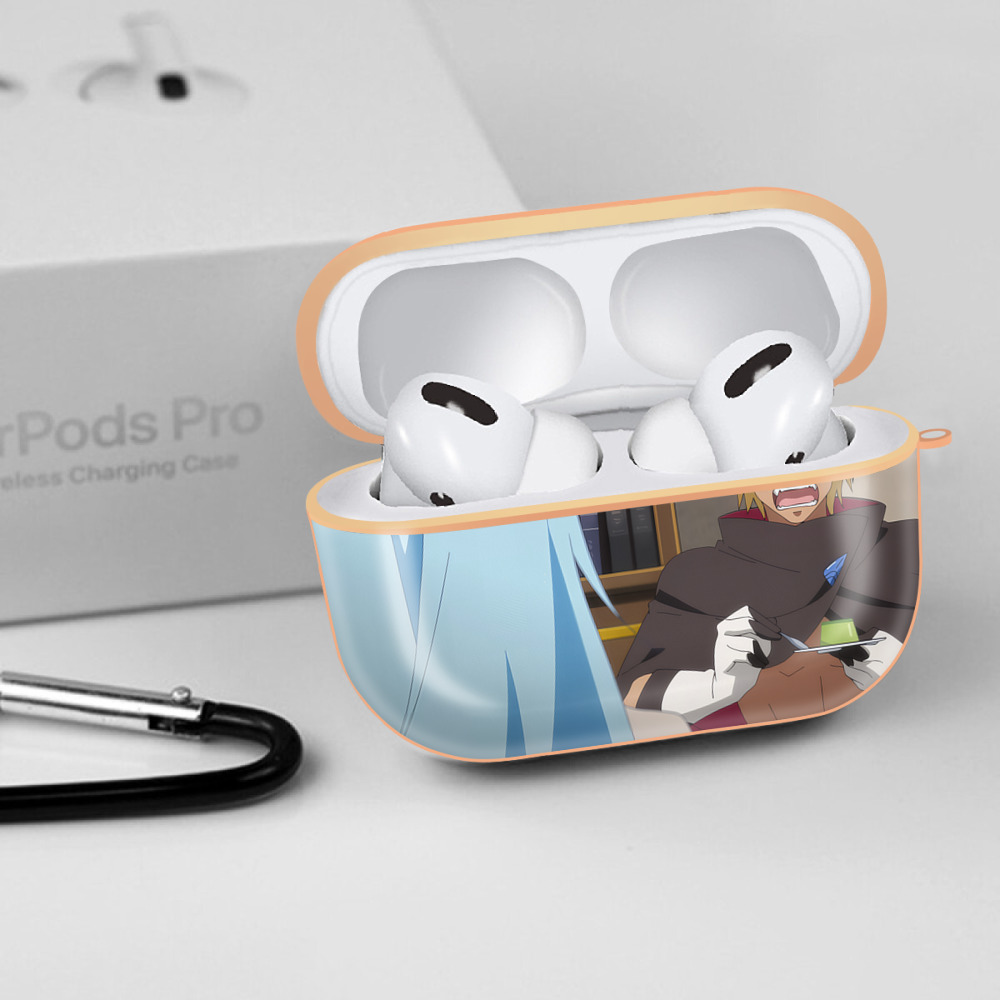 転スラ Regarding Reincarnated to Slime 【AirPods Pro用】ハードシェル保護ケース｜耐衝撃・防指紋・カラビナ付き商品仕様
