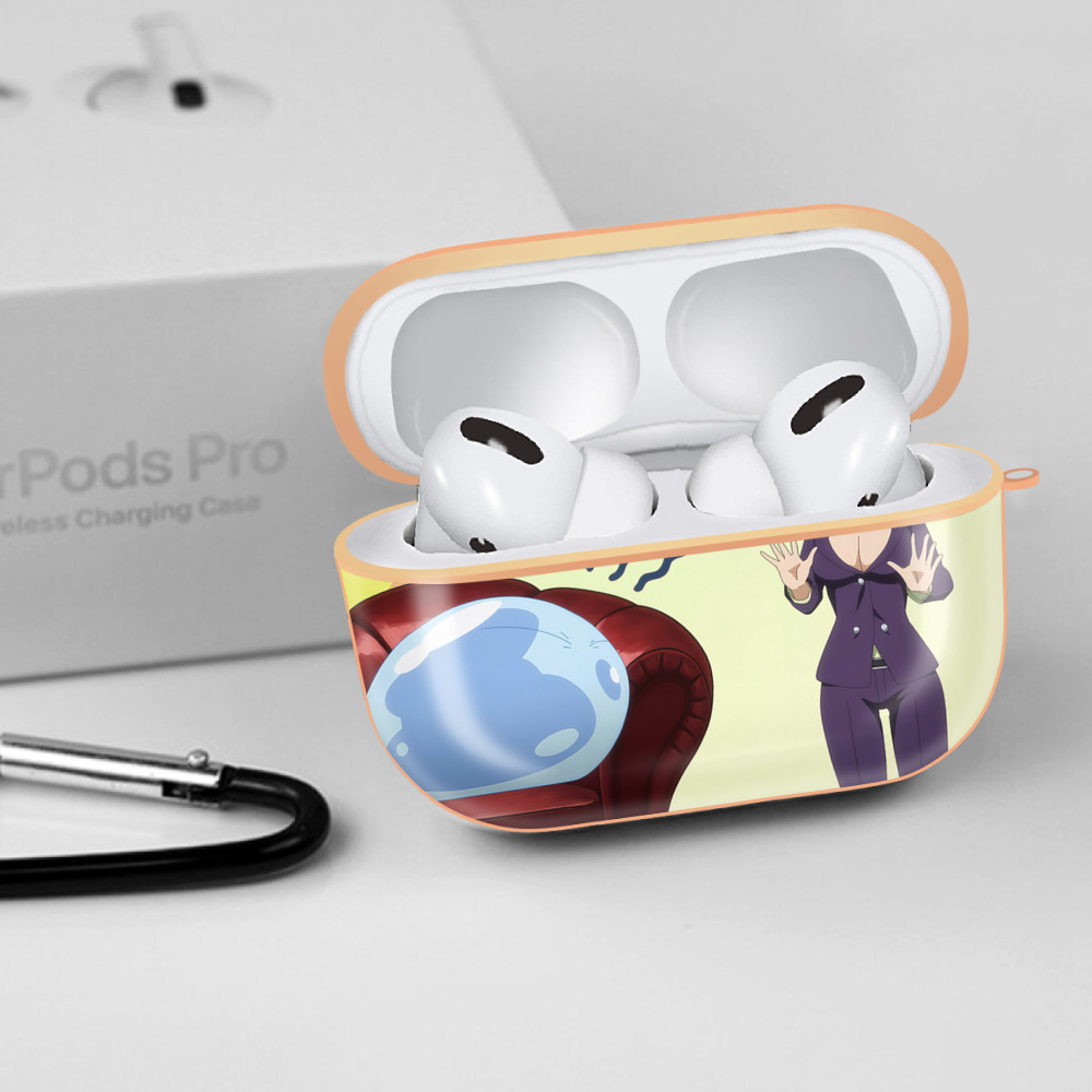 転スラ Regarding Reincarnated to Slime 【AirPods Pro用】ハードシェル保護ケース｜耐衝撃・防指紋・カラビナ付き商品仕様
