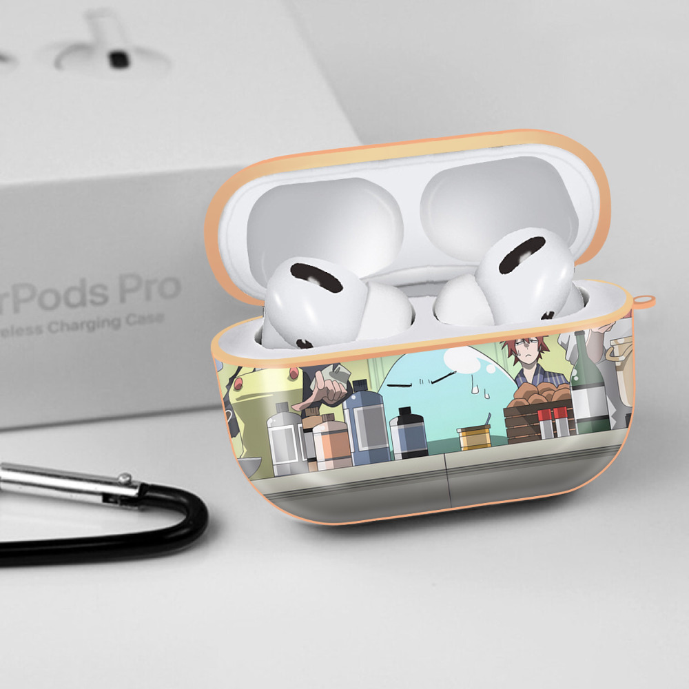 転スラ Regarding Reincarnated to Slime 【AirPods Pro用】ハードシェル保護ケース｜耐衝撃・防指紋・カラビナ付き商品仕様
