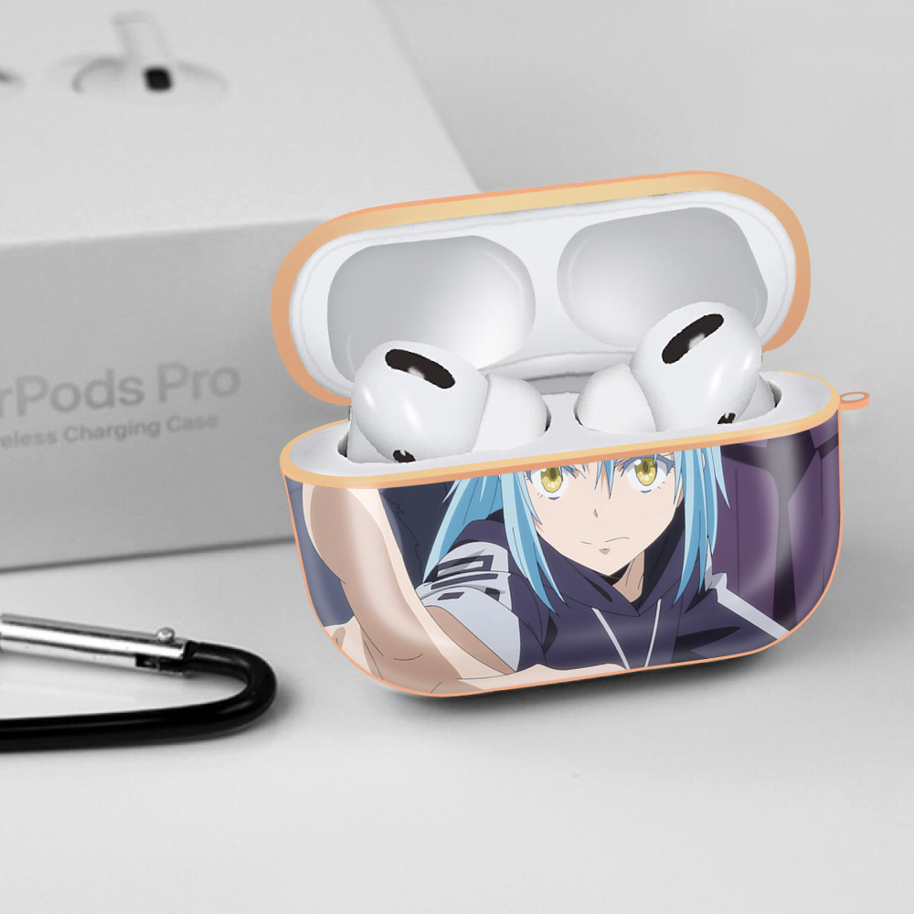 転スラ Regarding Reincarnated to Slime 【AirPods Pro用】ハードシェル保護ケース｜耐衝撃・防指紋・カラビナ付き商品仕様