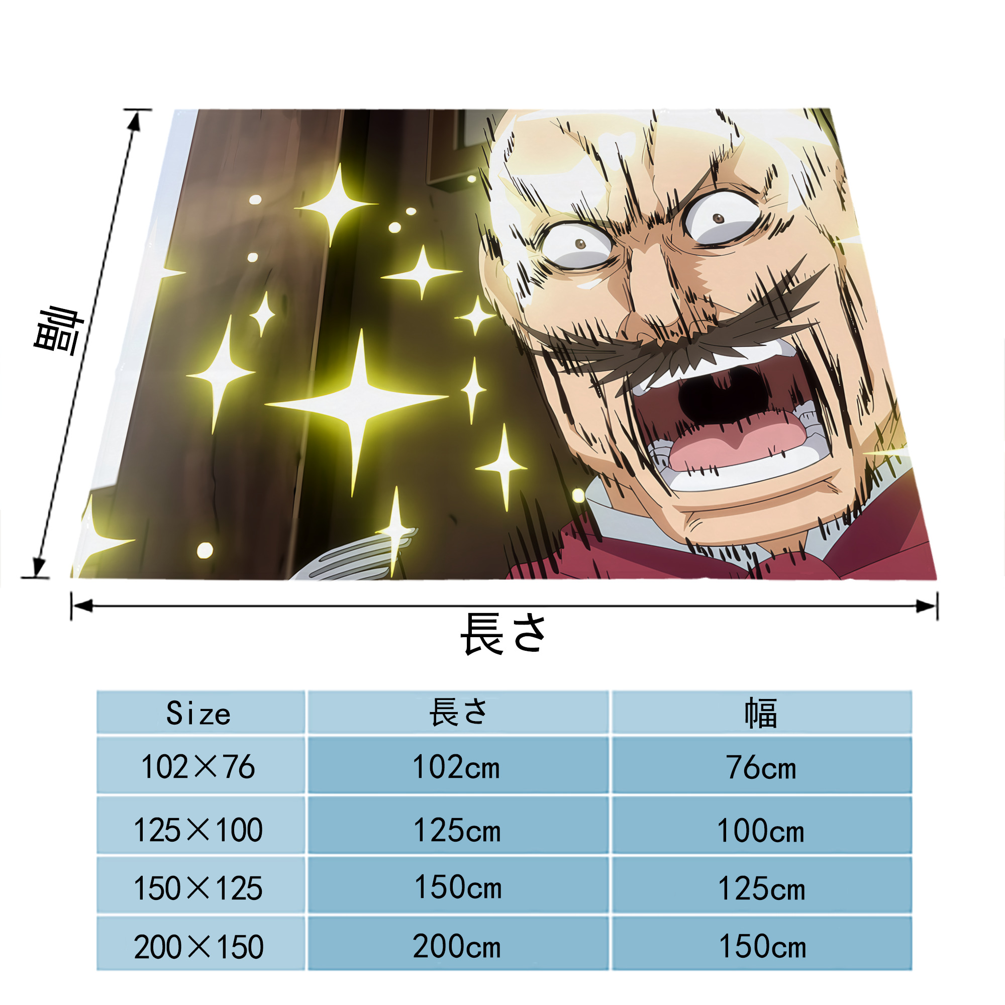 転スラ Regarding Reincarnated to Slime フランネルブランケット・多サイズ対応（横型）