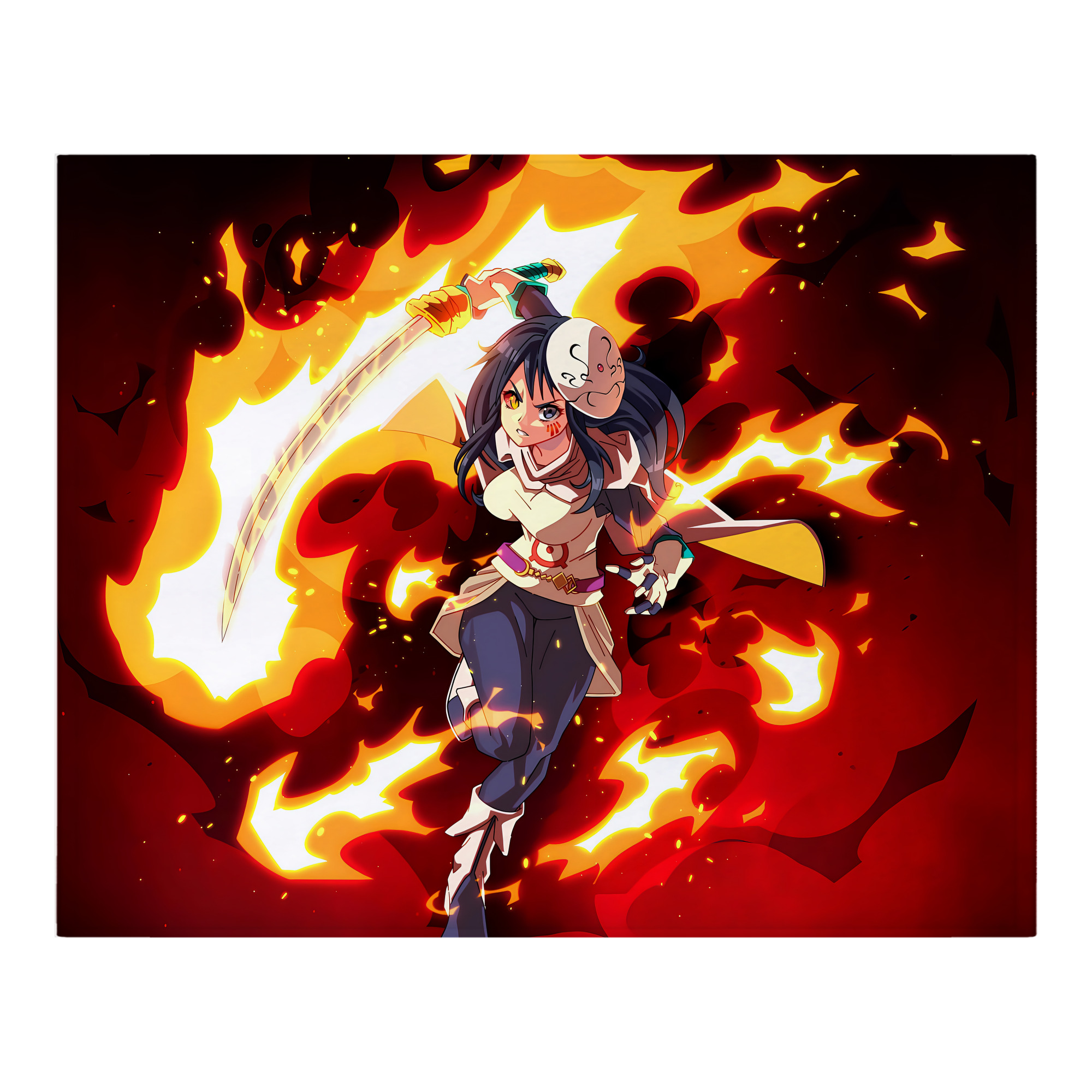 （画像用） 転スラ Regarding Reincarnated to Slime フランネルブランケット・多サイズ対応（横型）