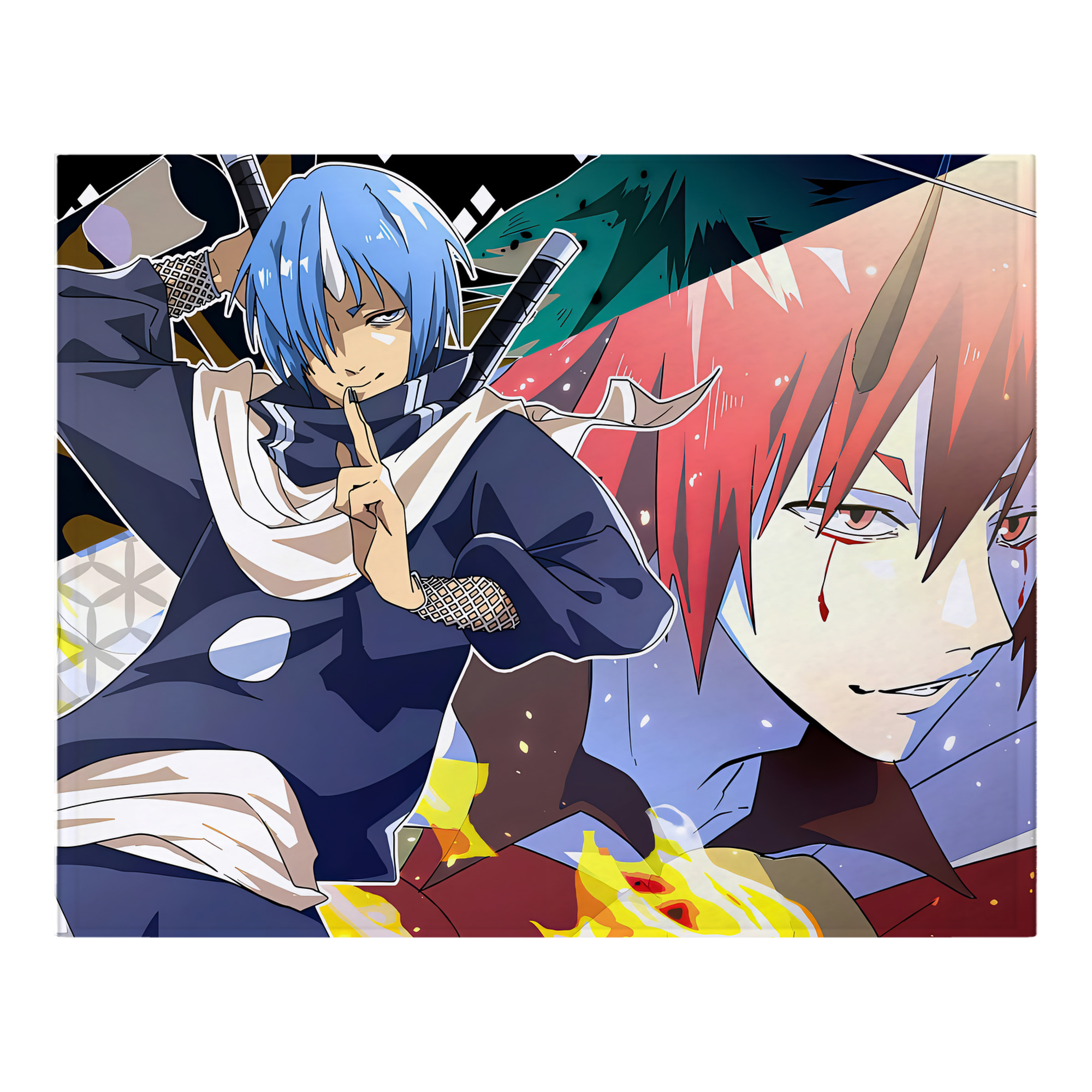 （画像用） 転スラ Regarding Reincarnated to Slime フランネルブランケット・多サイズ対応（横型）