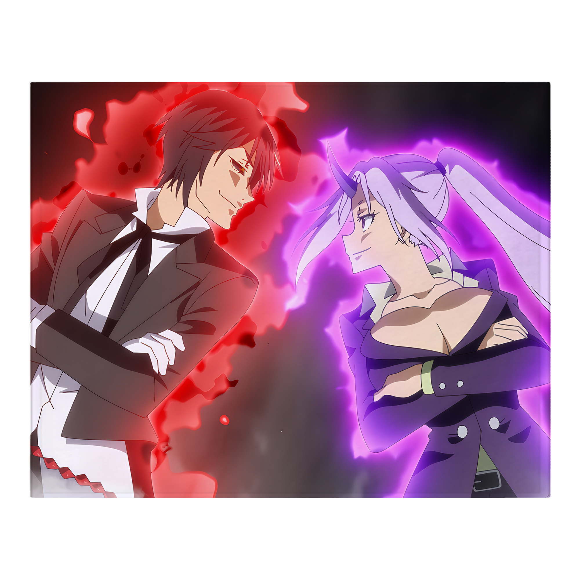 （画像用） 転スラ Regarding Reincarnated to Slime フランネルブランケット・多サイズ対応（横型）