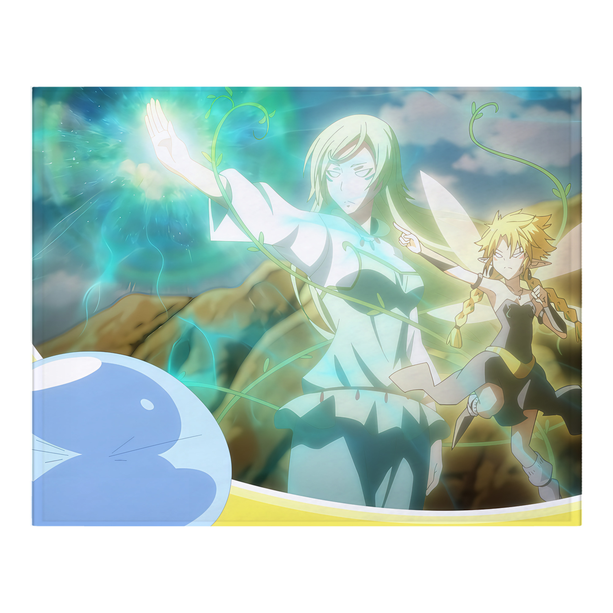 （画像用） 転スラ Regarding Reincarnated to Slime フランネルブランケット・多サイズ対応（横型）