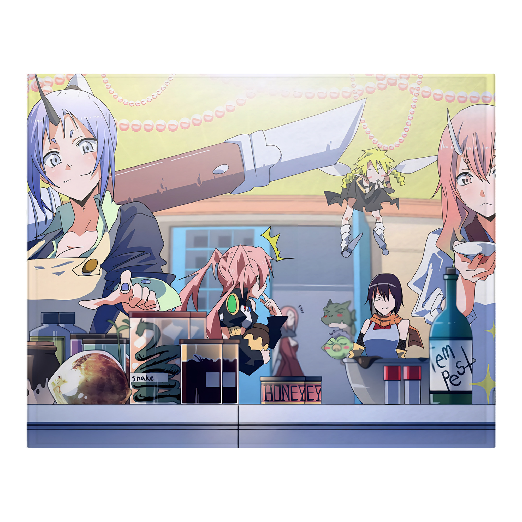 （画像用） 転スラ Regarding Reincarnated to Slime フランネルブランケット・多サイズ対応（横型）