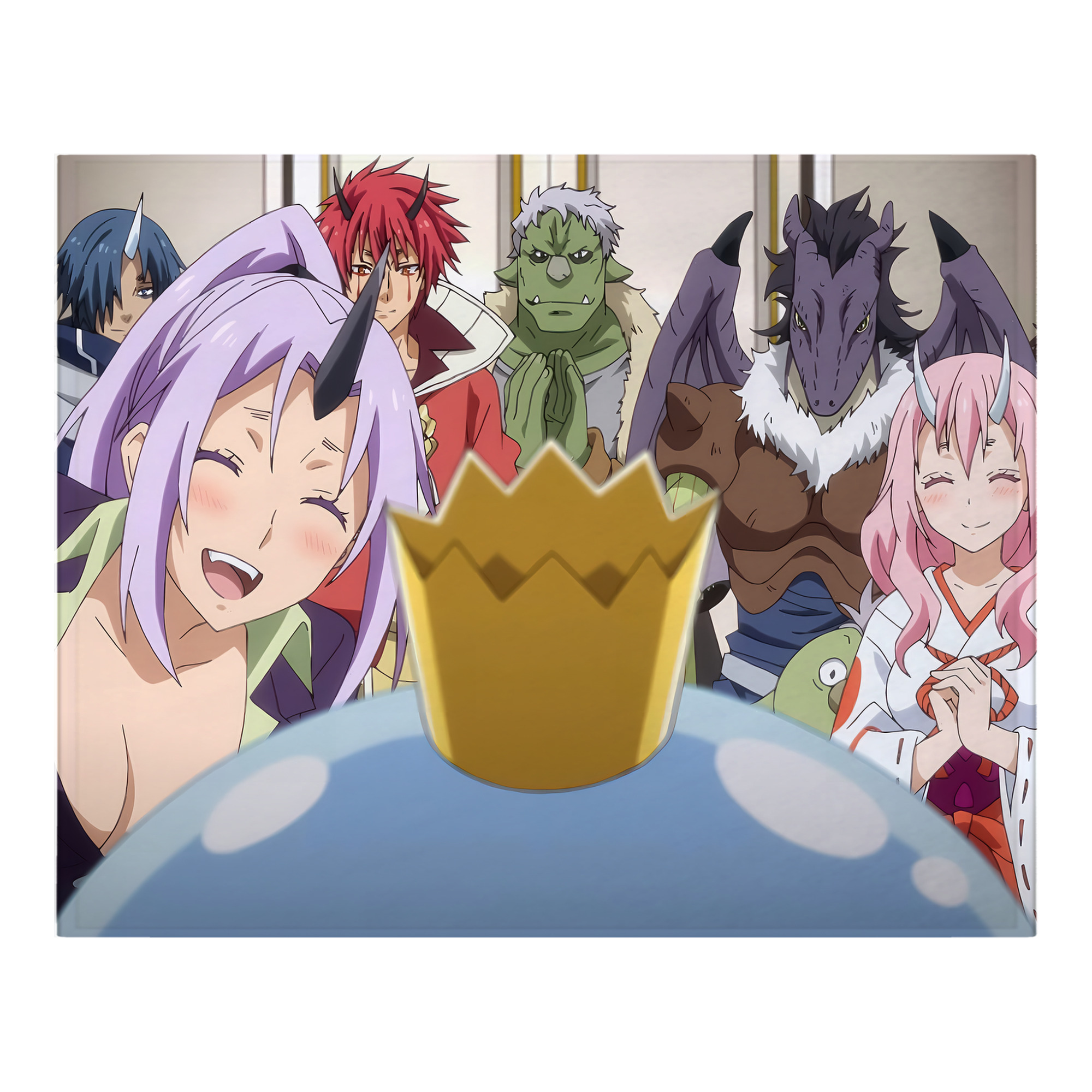 （画像用） 転スラ Regarding Reincarnated to Slime フランネルブランケット・多サイズ対応（横型）