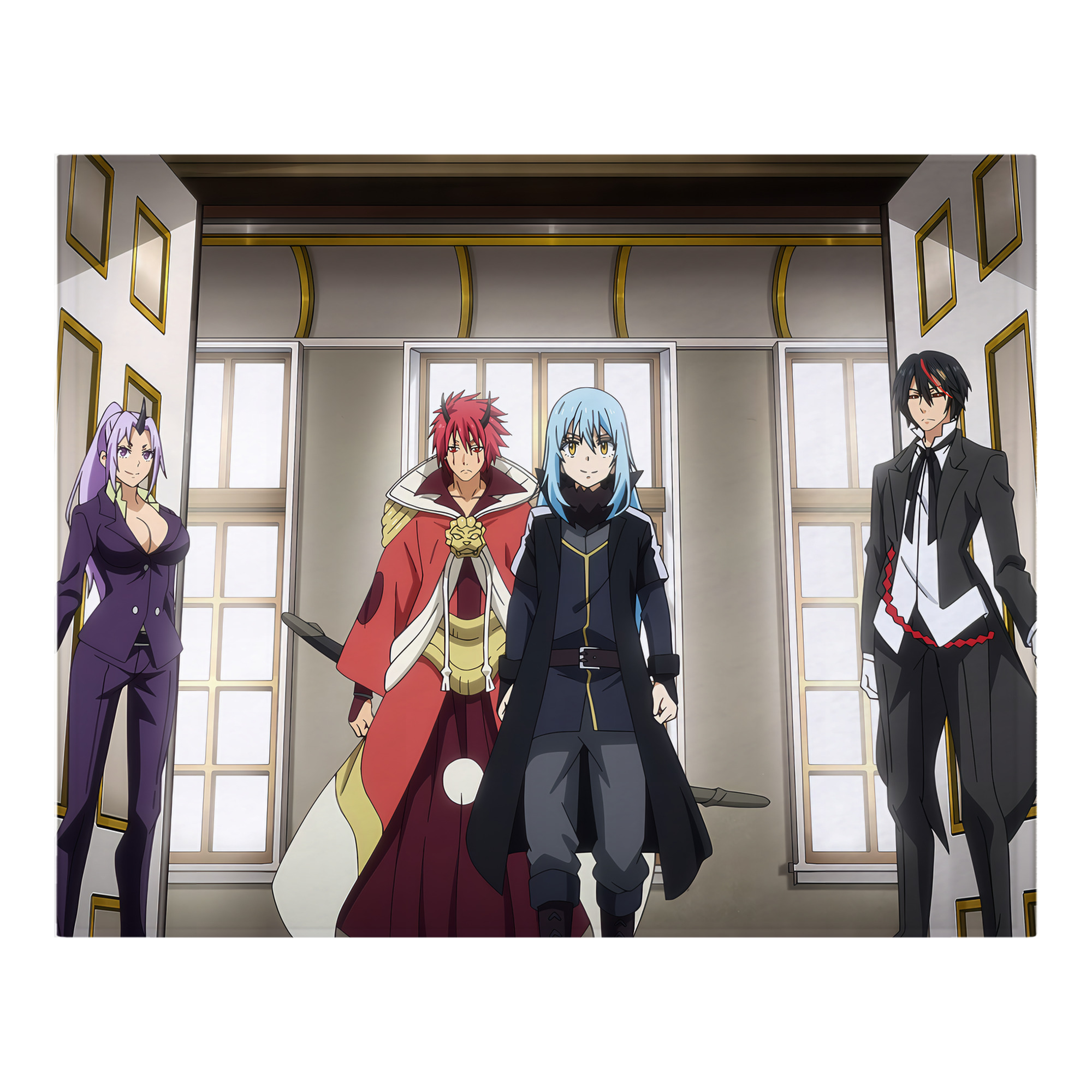 （画像用） 転スラ Regarding Reincarnated to Slime フランネルブランケット・多サイズ対応（横型）