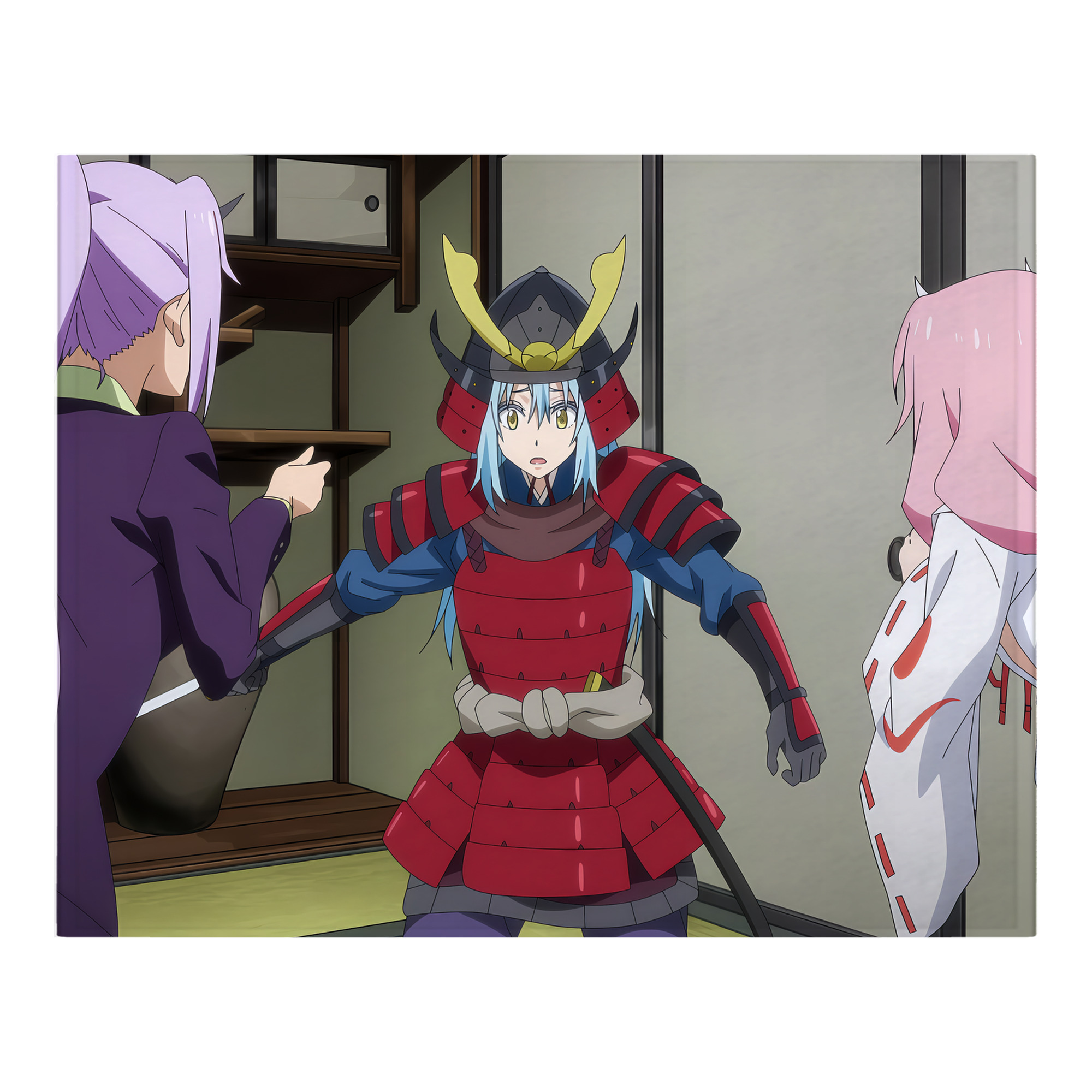 （画像用） 転スラ Regarding Reincarnated to Slime フランネルブランケット・多サイズ対応（横型）