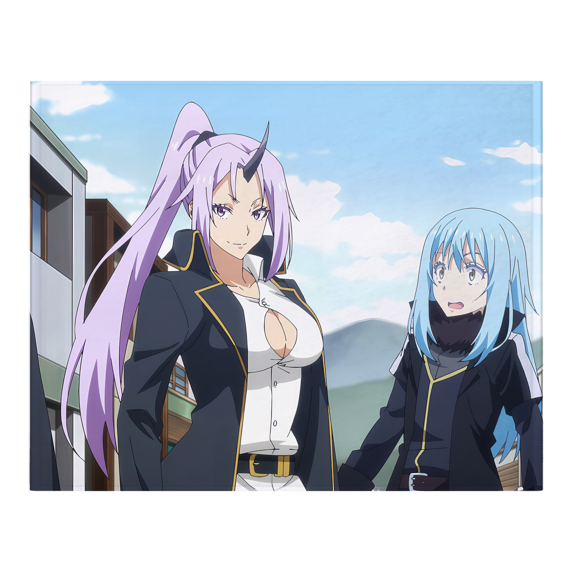 （画像用） 転スラ Regarding Reincarnated to Slime フランネルブランケット・多サイズ対応（横型）