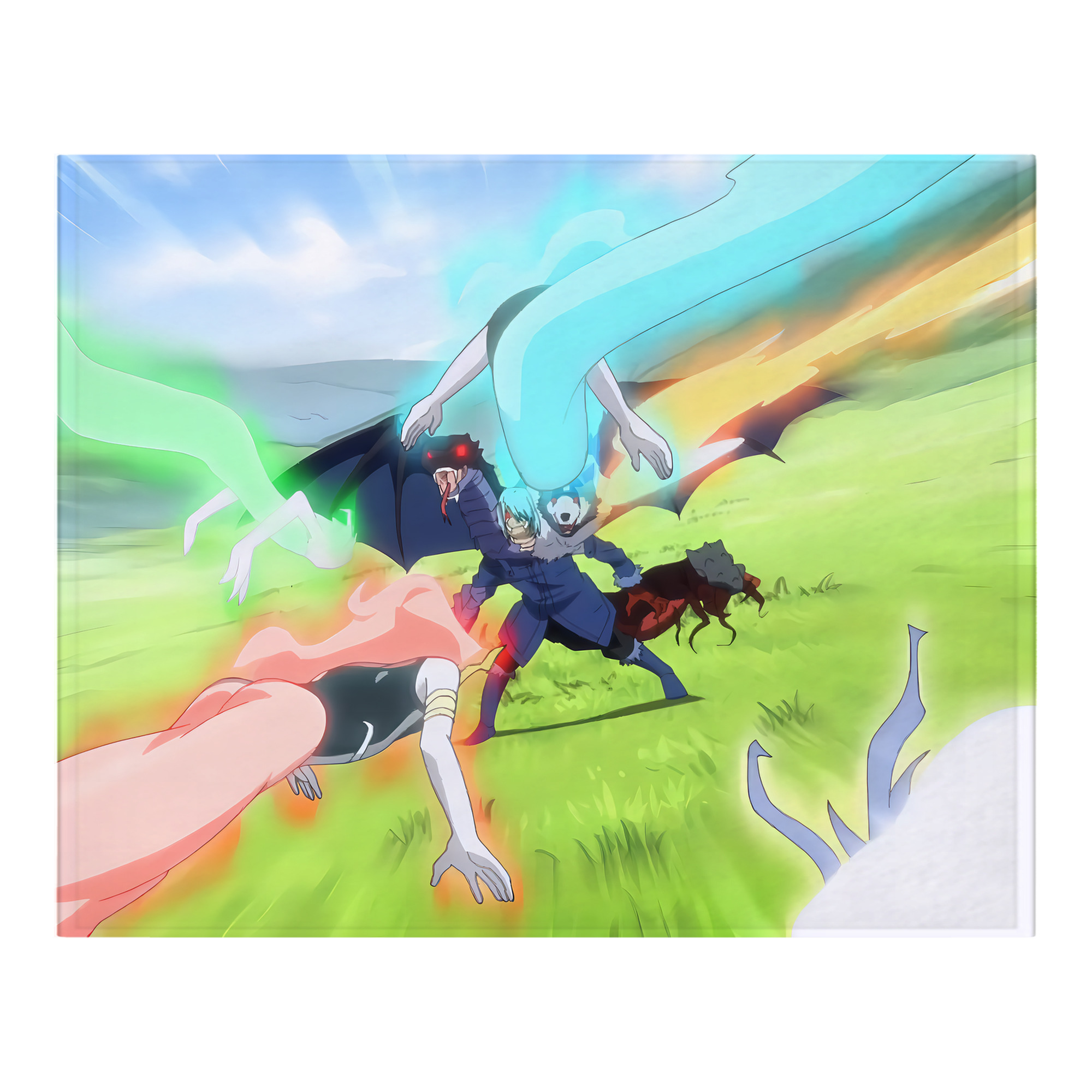 （画像用） 転スラ Regarding Reincarnated to Slime フランネルブランケット・多サイズ対応（横型）